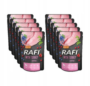 10x Dolina Noteci Karma psa Rafi saszetka 300g