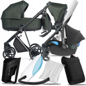 Wózek 3w1 Roan Ivi Black Forest I + Maxi-cosi Citi