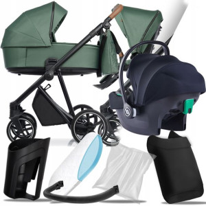 Wózek 3w1 Roan Ivi Boho Green I + Avionaut Cosmo