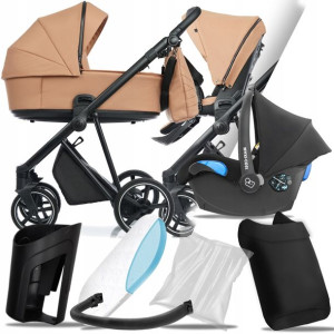 Wózek 3w1 Roan Ivi Cinnamon I + Maxi-cosi Citi