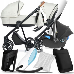 Wózek 3w1 Roan Ivi Pearl Shell I + Maxi-cosi Citi