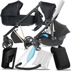 Wózek 3w1 Roan Ivi Raven I + Maxi-cosi Citi