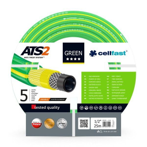 Wąż ogrodowy GREEN ATS 1/2" 25m CELLFAST