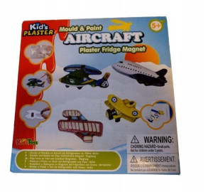 Kid's Plaster - Mould & Paint Aircraft