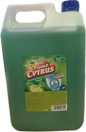 GOLD CYTRUS Płyn do mycia naczyń 5L