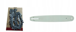 Prowadnica 14 3/8 1.3mm 52og 26 zębów + Łańcuch