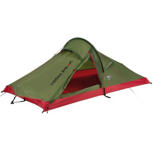 Namiot high peak siskin 2 zielono-czerwony 10184