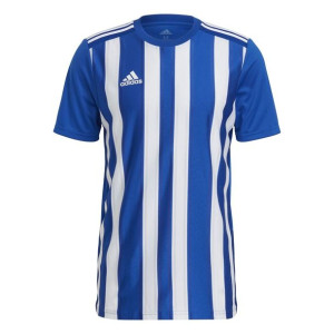 Koszulka męska adidas striped 21 jersey niebiesko-biała gh7321