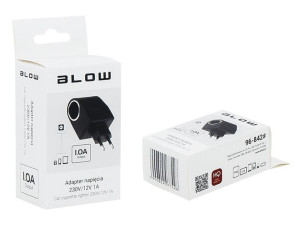 96-842  Adapter napięcia 230v/12v gn.zapl. 1a