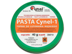 3284                 Pasta lutownicza  40g cynel