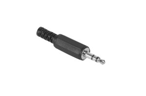 Wtyk Jack 3.5 st.kątowy plastikowy Cabletech