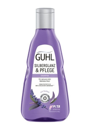 (DE) Guhl, Szampon z noni i olejkiem, redukuje żółte odcienie, 250ml (PRODU