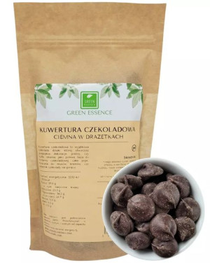 Kuwertura czekoladowa ciemna drażetki 70% 1 kg Czekolada Deserowa kaletki d