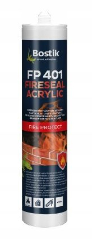 Ognioodporne szczeliwo akrylowe Bostik FP401  600 ml