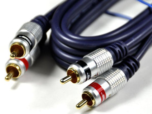 kabel przewód 2x rca chinch DIGITAL 3m Vitalco