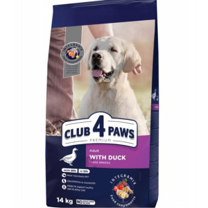 Club 4 Paws Adult Large with Duck 14kg
