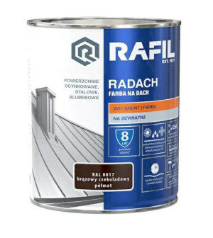 RAFIL Radach farba na dach brązowy czekoladowy