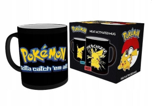 Oryginalny magiczny termoaktywny POKEMON Pikachu
