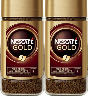 Kawa rozpuszczalna Nescafe Gold 100g x2