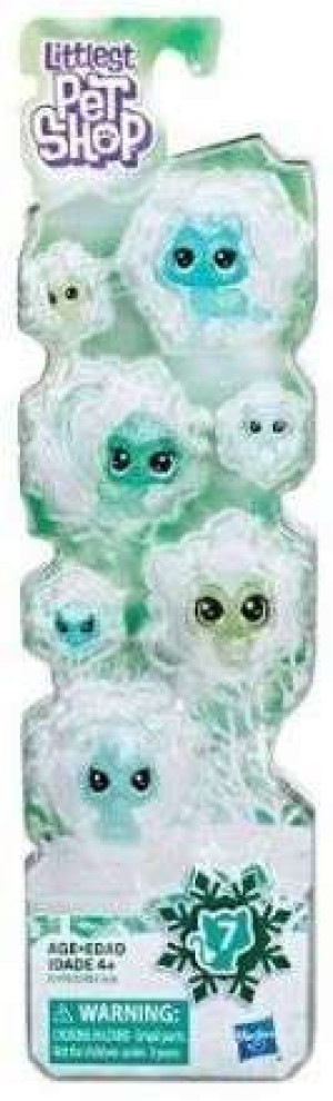 Zestaw figurek Littlest Pet Shop Arktyczne Zwierzaki 7 elementów