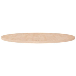 Okrągły blat do stolika, Ø90x2,5 cm, surowe drewno dębowe