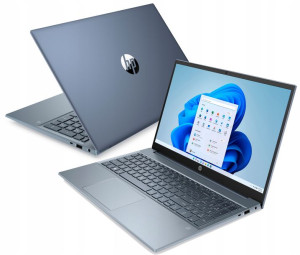 Niebieski Laptop HP 15.6 Ryzen 7 FHD 8/512 SSD W11