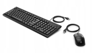 Zestaw HP Czarna klawiatura membranowa + mysz