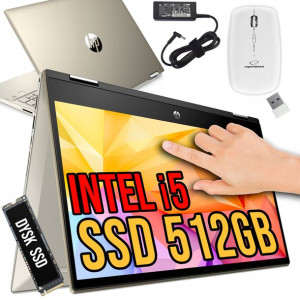 Laptop HP 14 2w1 i5-11 16GB 512SSD FHD WIN11 Dotyk