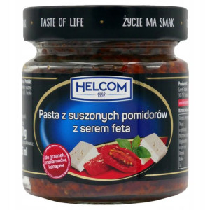 PASTA Z SUSZONYCH POMIDORÓW z serem feta 190g