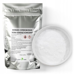 BORAKS BORAX czteroboran sodowy 99,99% 1 kg