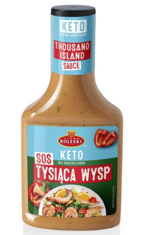 Roleski KETO Sos Tysiąca Wysp 300g (bez cukru)