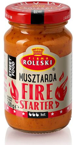 Roleski Musztarda Fire Starter Street Food 200g