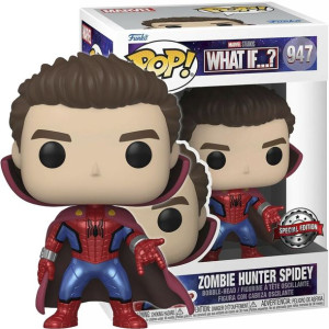 Funko POP! Marvel What If Zombie Hunter Spider-man Figurka Winylowa 947 582