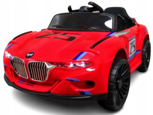 Sportowe Cabrio Auto na akumulator Pilot + BUJAK