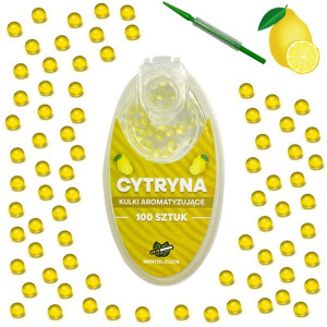 Kulki smakowe do papierosów CYTRYNA 100szt