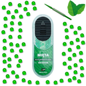 Kulki smakowe do papierosów MIĘTA 150szt