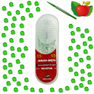 Kulki smakowe do papierosów JABŁKO MIĘTA 150szt