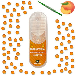 Kulki smakowe do papierosów BRZOSKWINIA 150szt