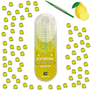Kulki smakowe do papierosów CYTRYNA 150szt