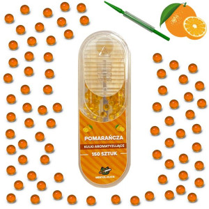 Kulki smakowe do papierosów POMARAŃCZA 150szt