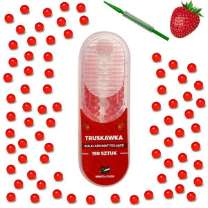 Kulki smakowe do papierosów TRUSKAWKA 150szt