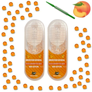 Kulki smakowe do papierosów BRZOSKWINIA 300szt