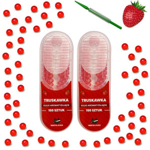 Kulki smakowe do papierosów TRUSKAWKA 300szt