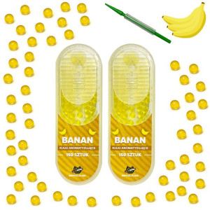 Kulki smakowe do papierosów BANAN 300szt