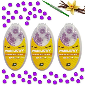 Kulki smakowe do papierosów WANILIA 300szt