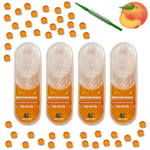 Kulki smakowe do papierosów BRZOSKWINIA 600szt