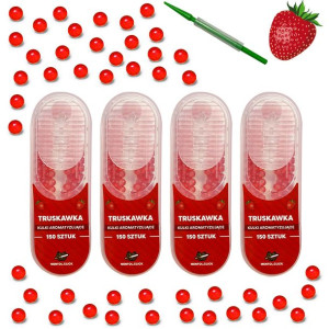 Kulki smakowe do papierosów TRUSKAWKA 600szt