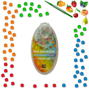 Kulki smakowe do papierosów MIX SMAKÓW 100szt