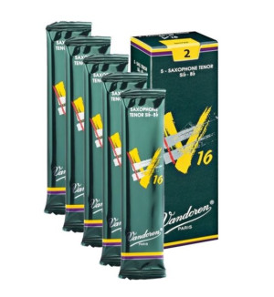 Stroik do saks Tenor VANDOREN v16 2.0 ZESTAW 5 SZT