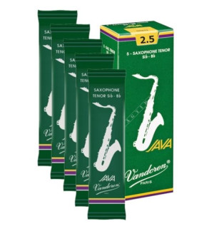 Stroiki saks Tenor VANDOREN JAVA 2.5 ZESTAW 5 SZT
